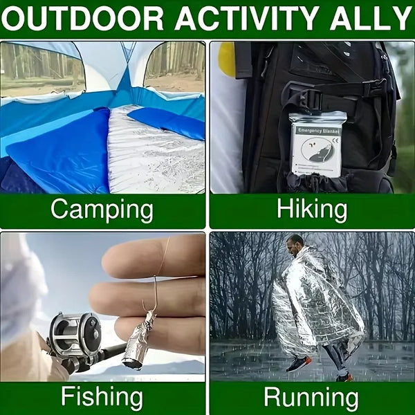 Survival Shield Blankets Duo