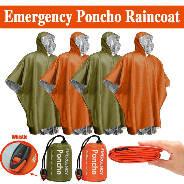 Ultimate Survival Rain Poncho