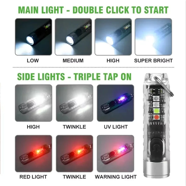 Ultra-Bright Keychain Flashlight