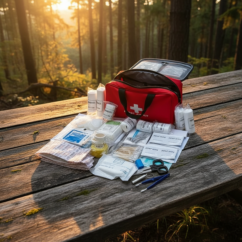 Golden Hour Flat Lay