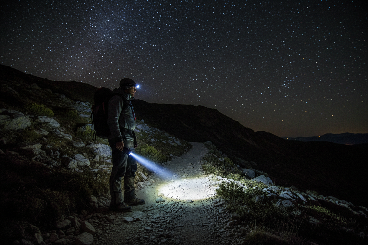 Mountain Trail Night