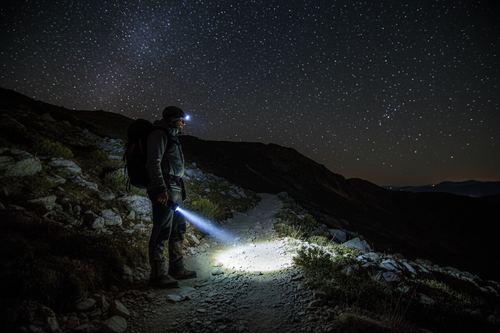 Mountain Trail Night