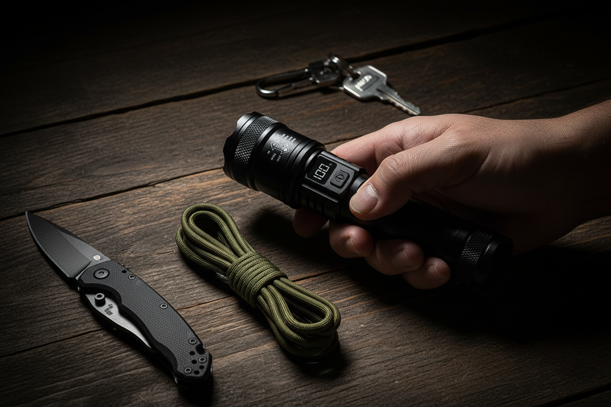 Tactical EDC Flat Lay
