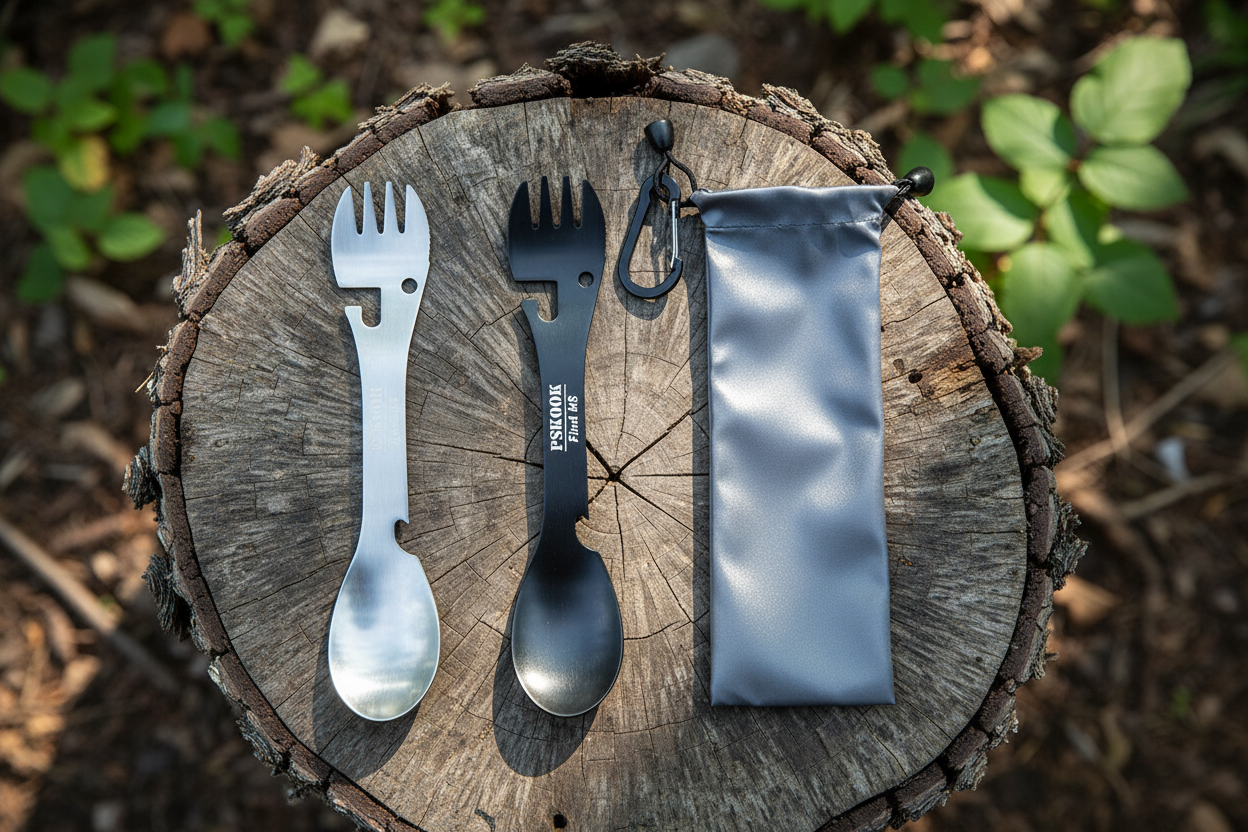 Wood Flat Lay